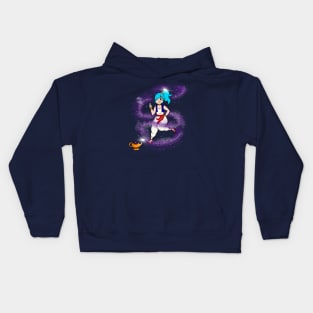 Bulma Genie in a Bottle Kids Hoodie